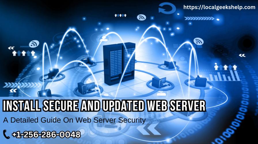 Install Secure And Updated Web Server